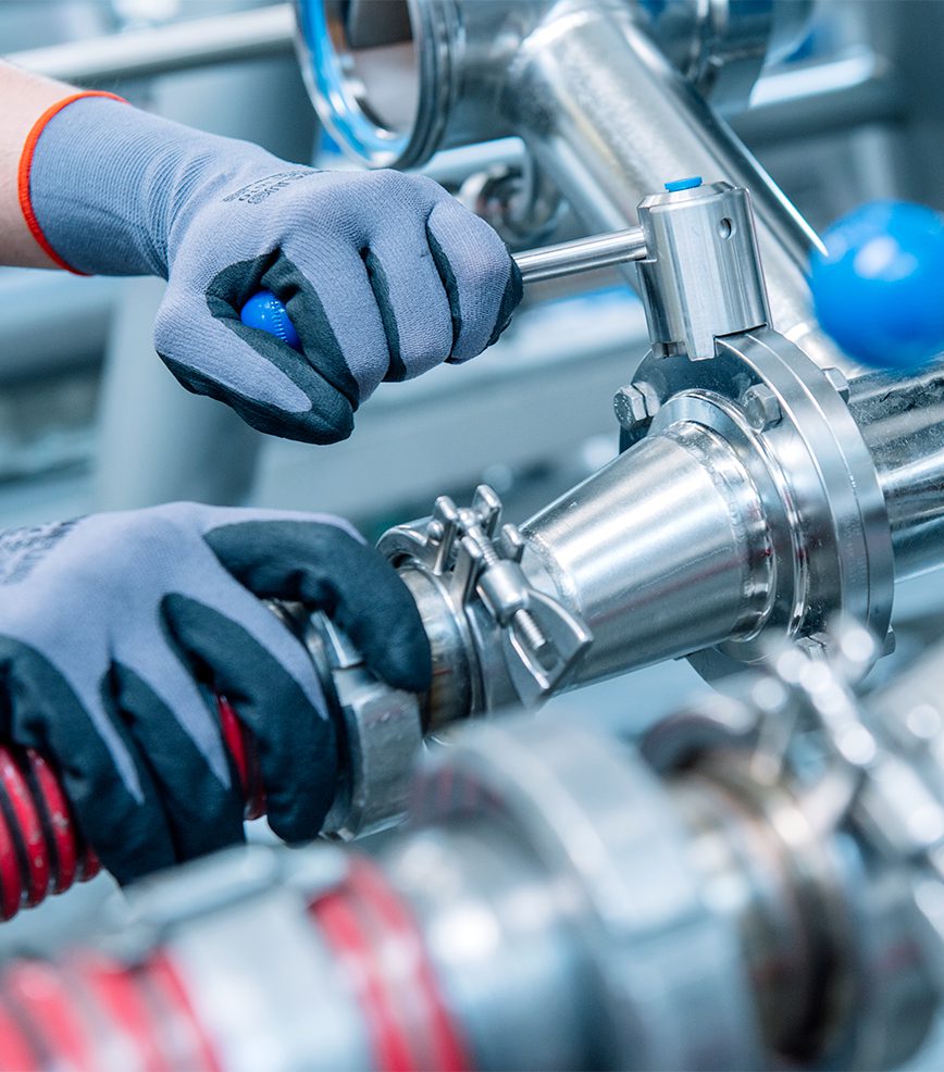 Produzione raccordi acciaio inox